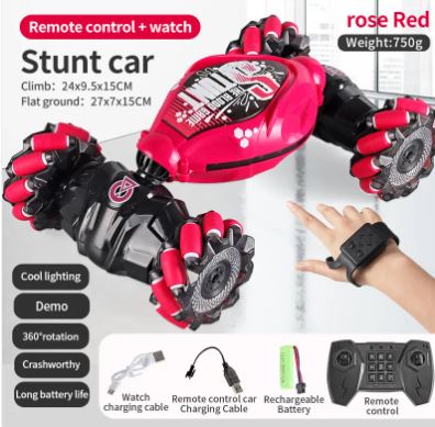 Gesture-Controlled Transforming RC Car