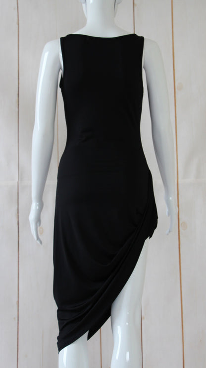 Sexy Asymmetrical Leg-Showing Club Dress
