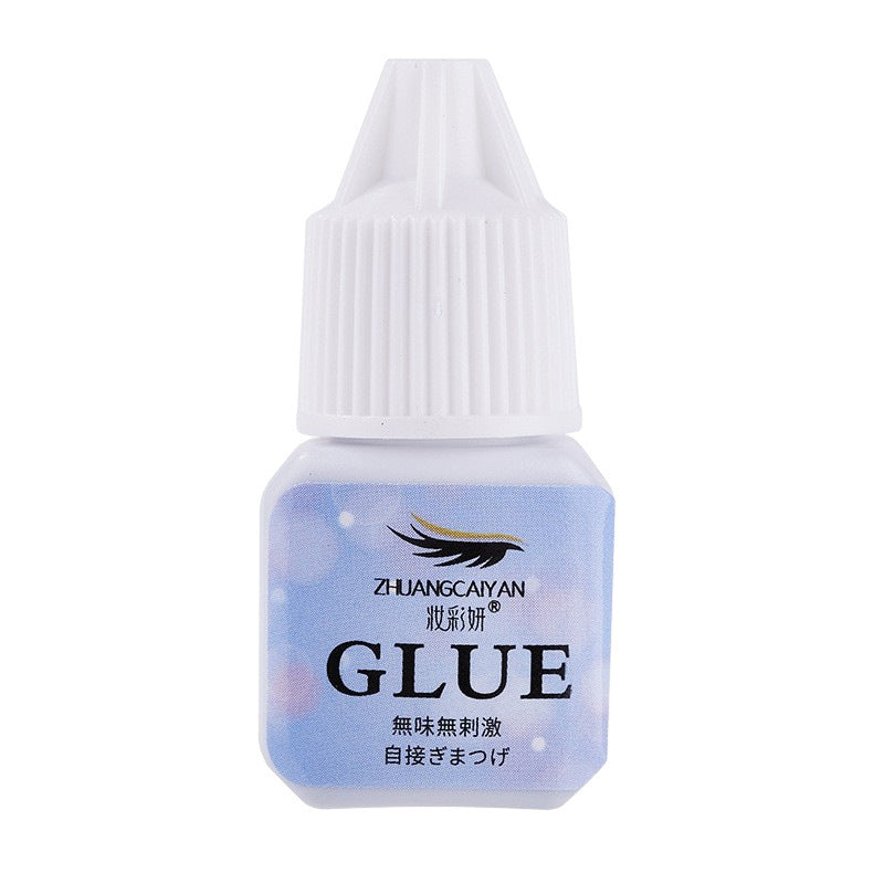 Eyelash Glue and Tweezers Set for Long-lasting Extensions