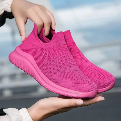 Women's Fashionable Flyknit Casual Sports Shoes