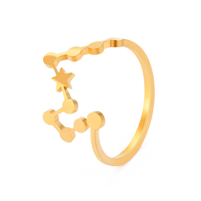Personalized Stainless Steel Universal Fashion Ring