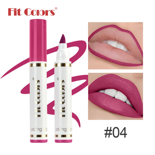 Fit Colors 6-Color Matte Lip Liner and Lip Tint Set