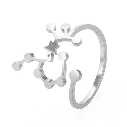 Personalized Stainless Steel Universal Fashion Ring