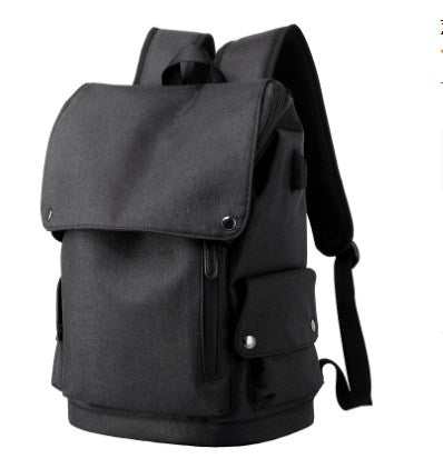 Retro Casual Backpack for Students and Men