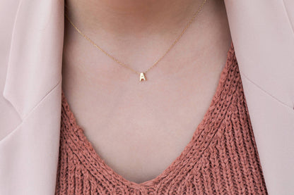 Simple Alphabet Necklace with 26 Letters
