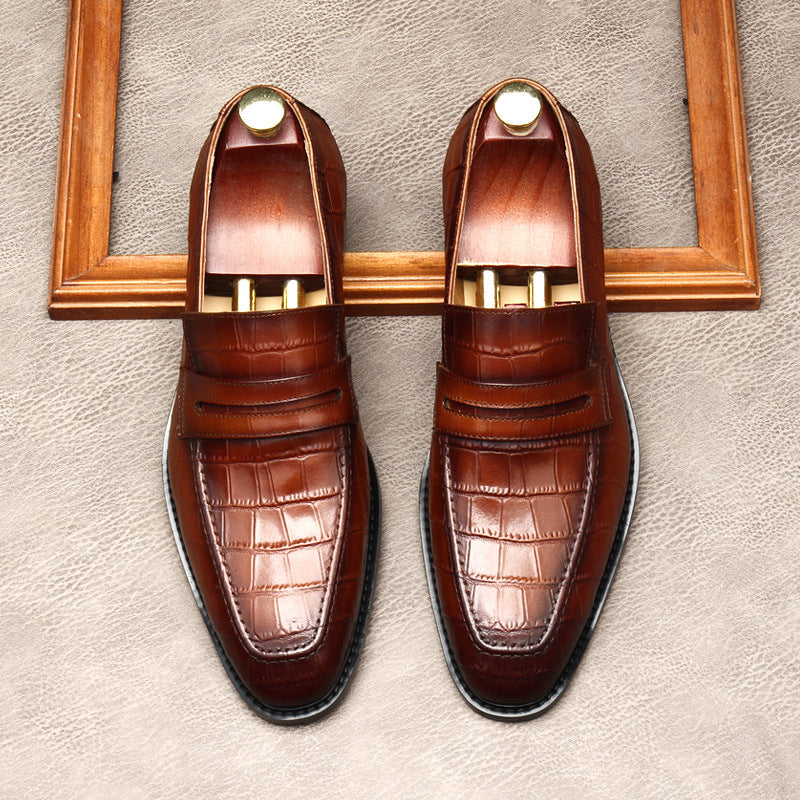 Men's Fashion Leather Shoes for Business Suits