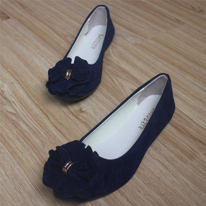 Fashionable Women's Pointed Toe Comfort Flats (Multi-color)