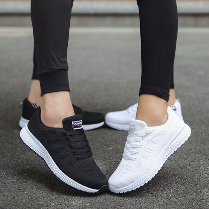 Harajuku Breathable Mesh Casual Running Shoes for Women