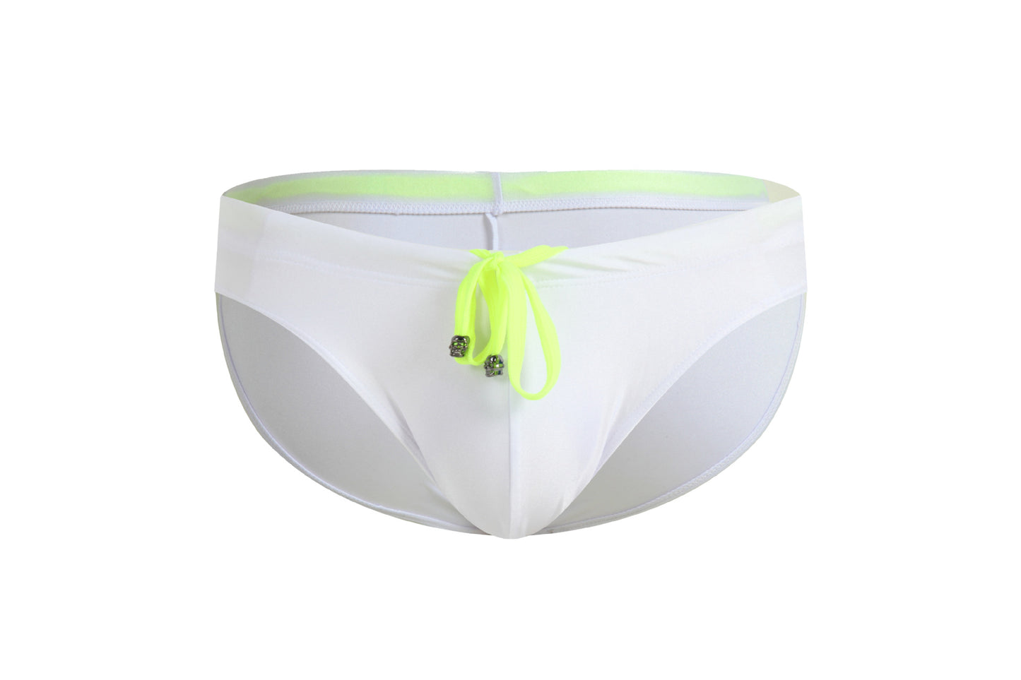 Men's Swim Trunks with Lace-up Design for Beach Sports
