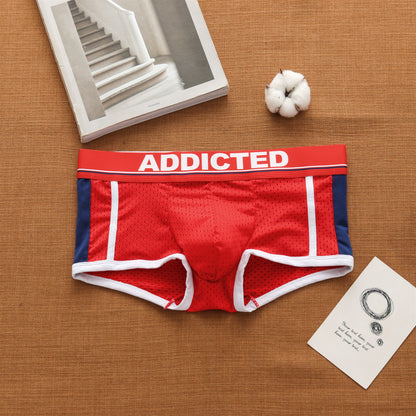 Soft and Breathable Men's Elastic Boxer Shorts