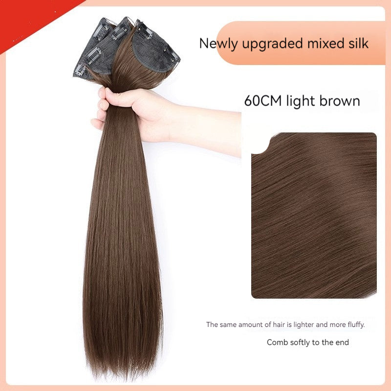 Three-Piece Fluffy Hair Volume Invisible Extensions