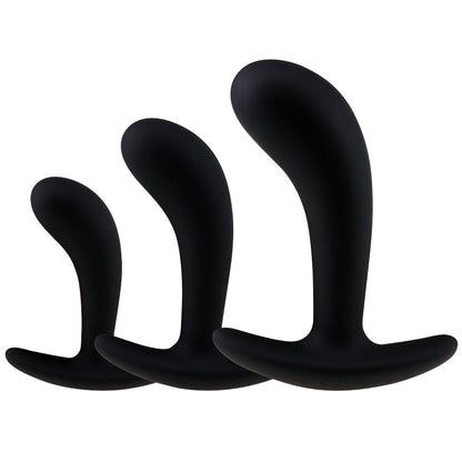 Silicone Anal Plug Set for Women - G-Spot Stimulator