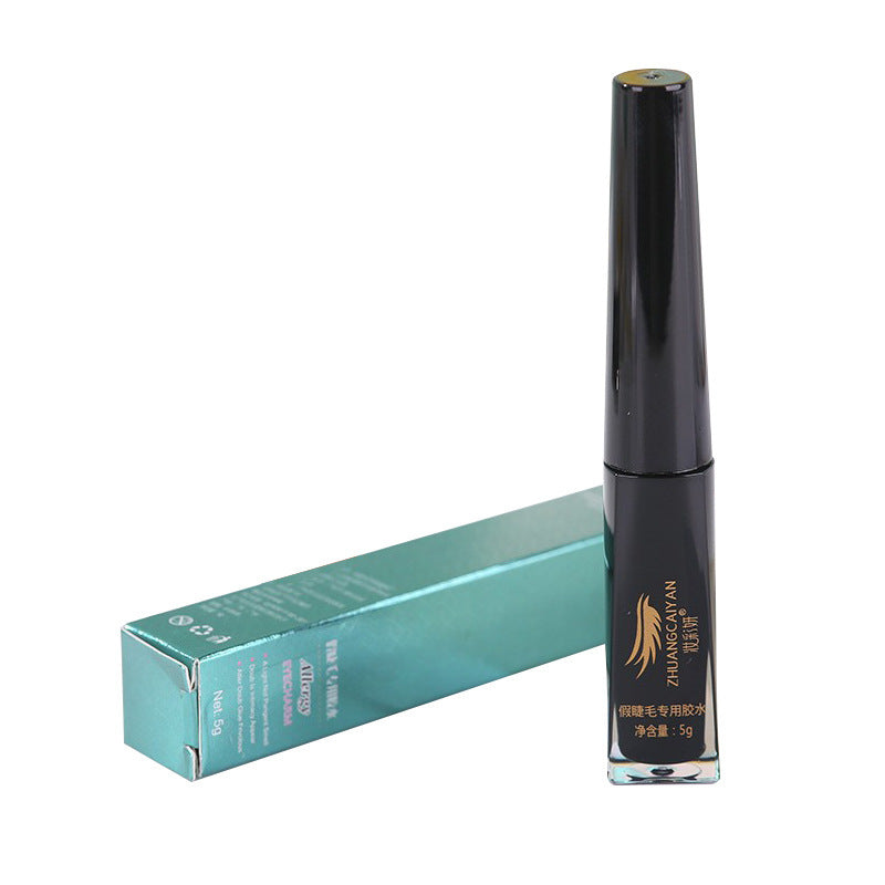 Eyelash Glue and Tweezers Set for Long-lasting Extensions
