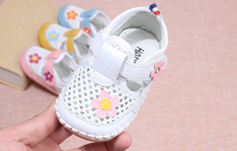 Lace Hollow Baby Sandals - Toddler Walking Shoes