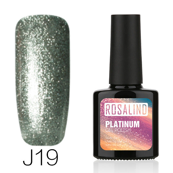 24-Color Platinum Gel Nail Set by ROSALIND