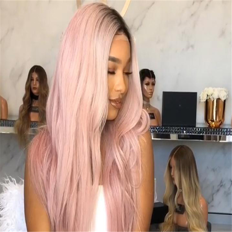 Colored Long Wavy Wig for Women