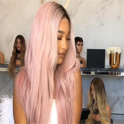 Colored Long Wavy Wig for Women