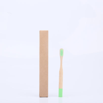 Children's Soft Bristle Toothbrush with Colorful Handle