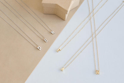 Simple Alphabet Necklace with 26 Letters