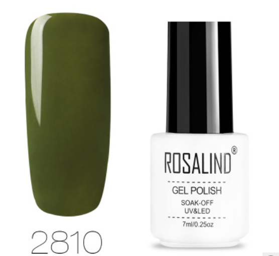 RC Series Green UV Gel Nail Polish - 24 Colors Set