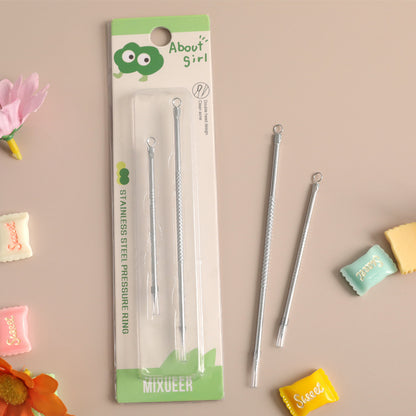 Stainless Steel Pimple Extraction Tool Set for Beauty