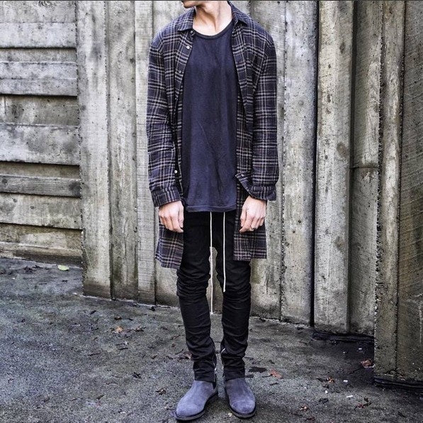 Men's Casual Drawstring Zipper Sports Pants
