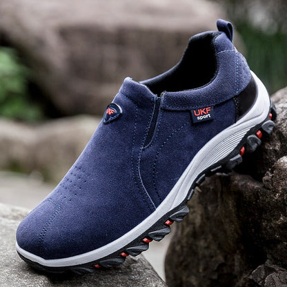 Men's Waterproof Outdoor Hiking Shoes - Non-Slip Design