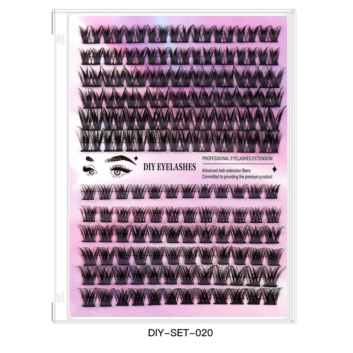 DIY Eyelash Glue Set for Natural Volume Lashes