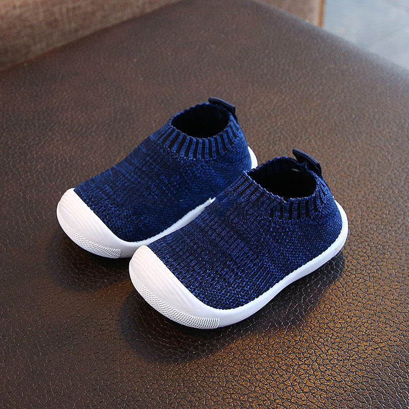 Breathable Soft Sole Baby Knitted Walking Shoes
