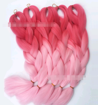 African Jumbo Braids Synthetic Hair Wig Extensions