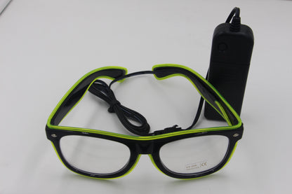 New LED Glow Glasses, EL Light-Up Toy Glasses