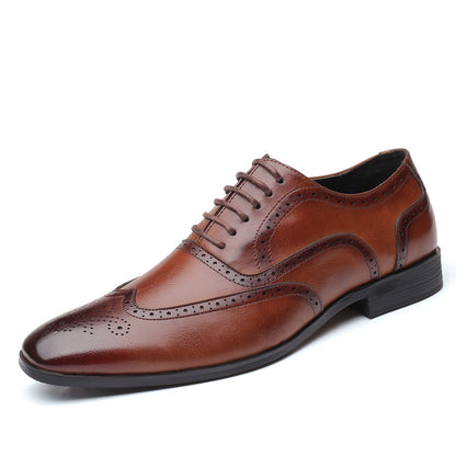 Men's Business Suits with Pointed Shoes