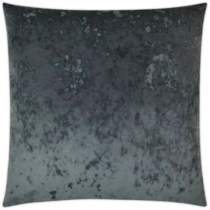 A La Mode Charcoal Solid Grey Large Throw Pillow Insert