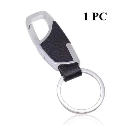 1/2 Black Car Keychain, Creative, Simple and Fashionable, Suitable for Daily Use, Suitable for Most Vehicles, A Gift for Father