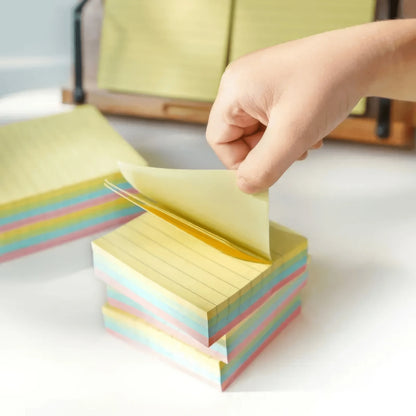 200 Colorful Horizontal Notes, A Multifunctional Note Taking Tool Suitable for Home Reminders and Notes