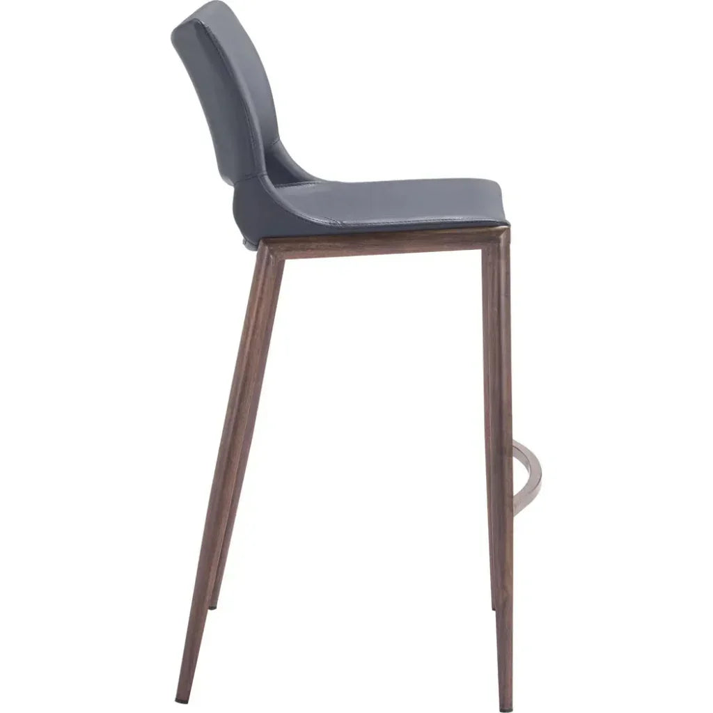 Ace Dark Gray Bar Chair (Set of 2)