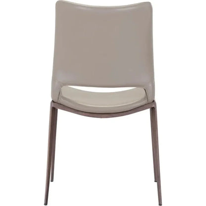 Ace Leather Armless Dining Chair 2PC