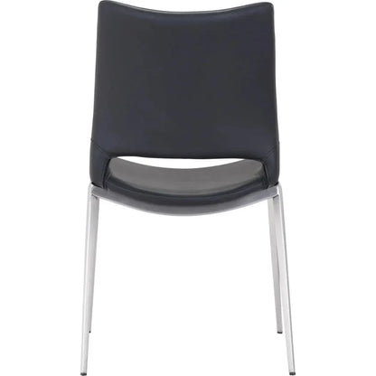 Ace Leather Armless Dining Chair 2PC