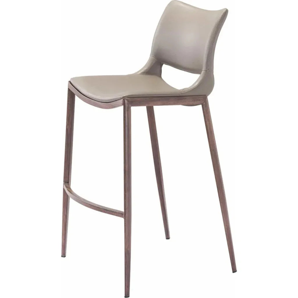 Ace Walnut Bar Chair (Set of 2)