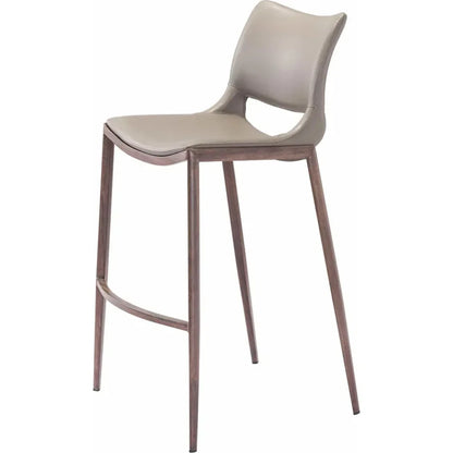 Ace Walnut Bar Chair (Set of 2)