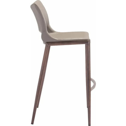 Ace Walnut Bar Chair (Set of 2)