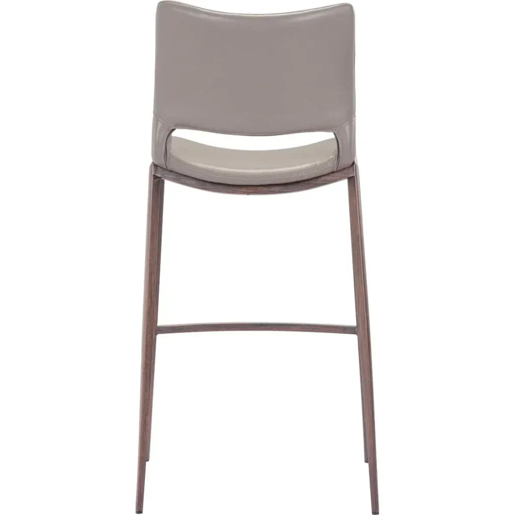Ace Walnut Bar Chair (Set of 2)