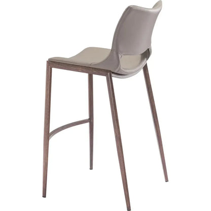 Ace Walnut Bar Chair (Set of 2)