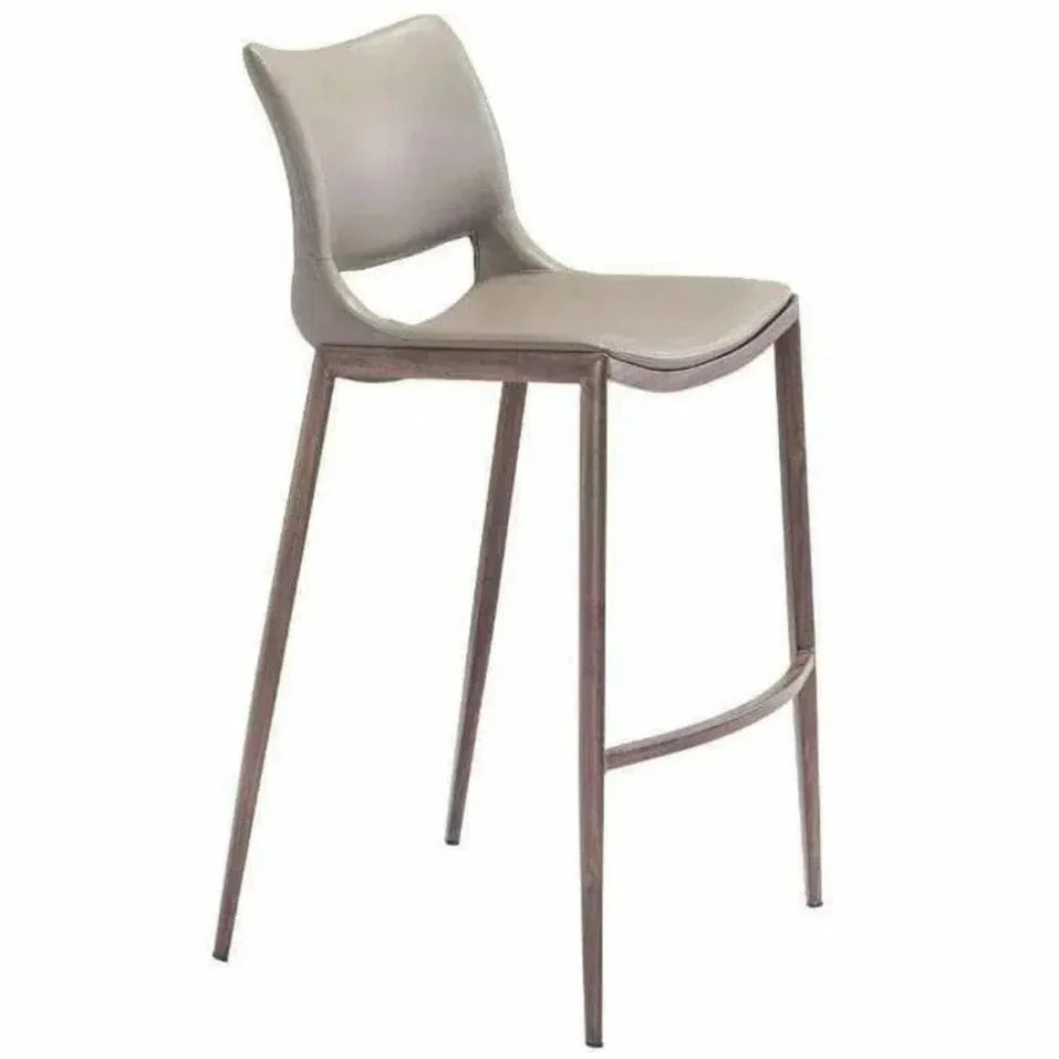 Ace Walnut Bar Chair (Set of 2)