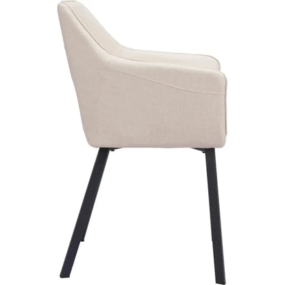 Adage Dining Chair with Steel Frame 2PC