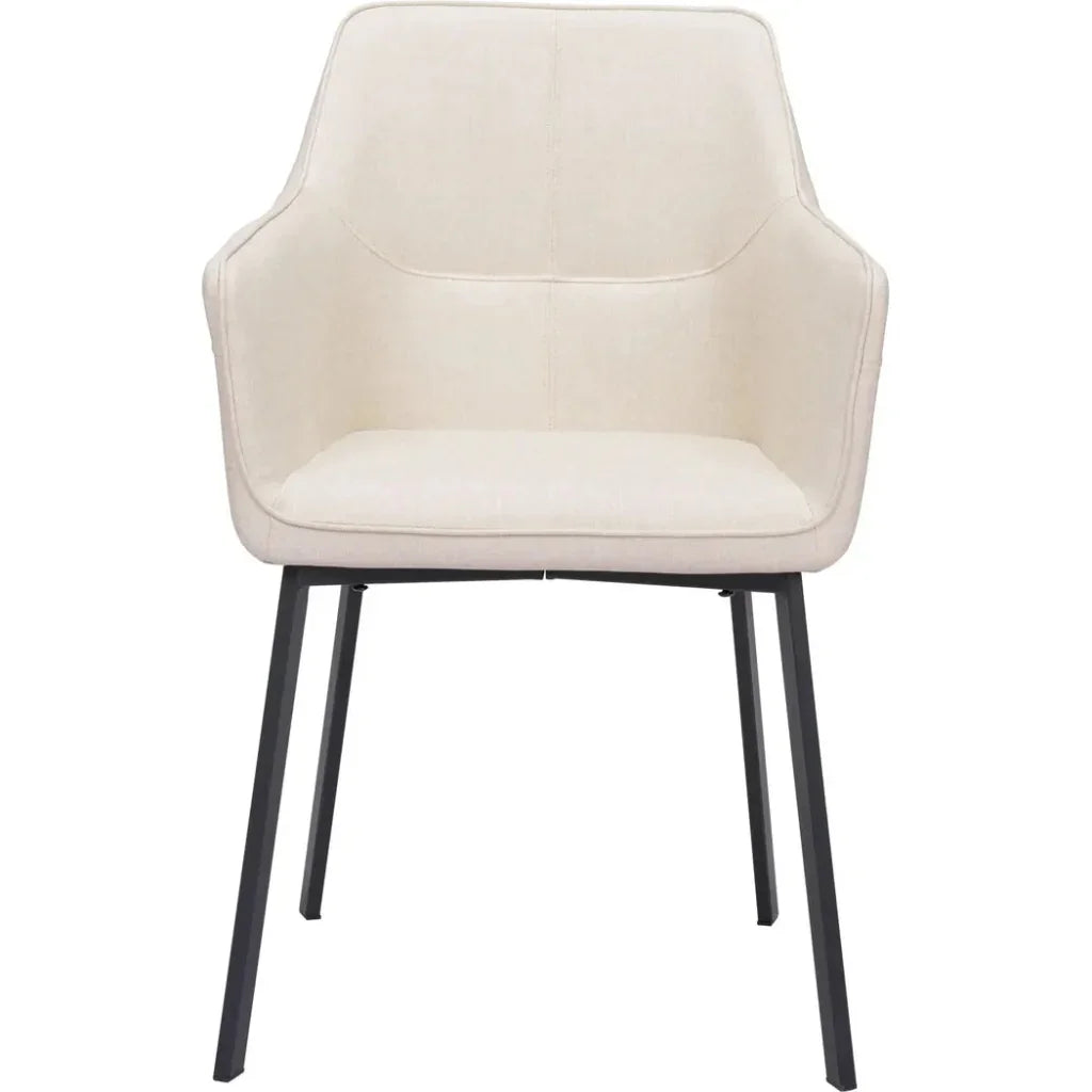 Adage Dining Chair with Steel Frame 2PC