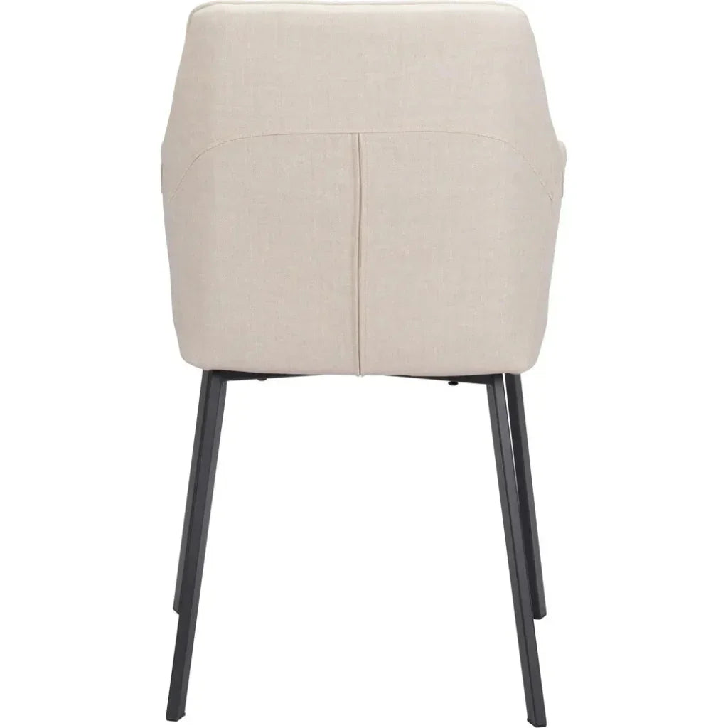 Adage Dining Chair with Steel Frame 2PC