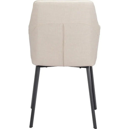 Adage Dining Chair with Steel Frame 2PC