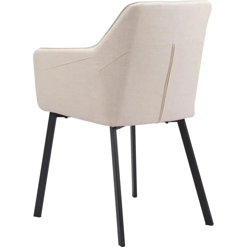 Adage Dining Chair with Steel Frame 2PC