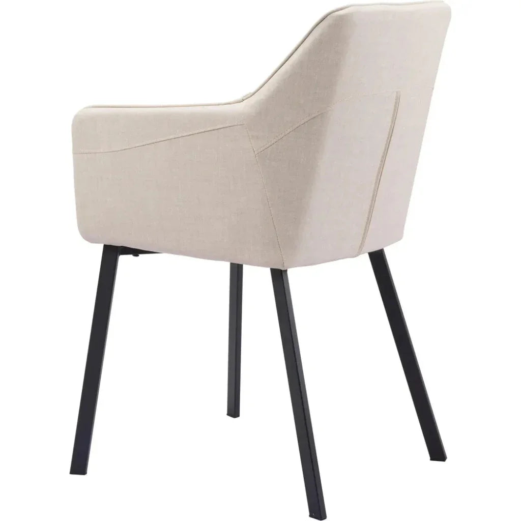 Adage Dining Chair with Steel Frame 2PC